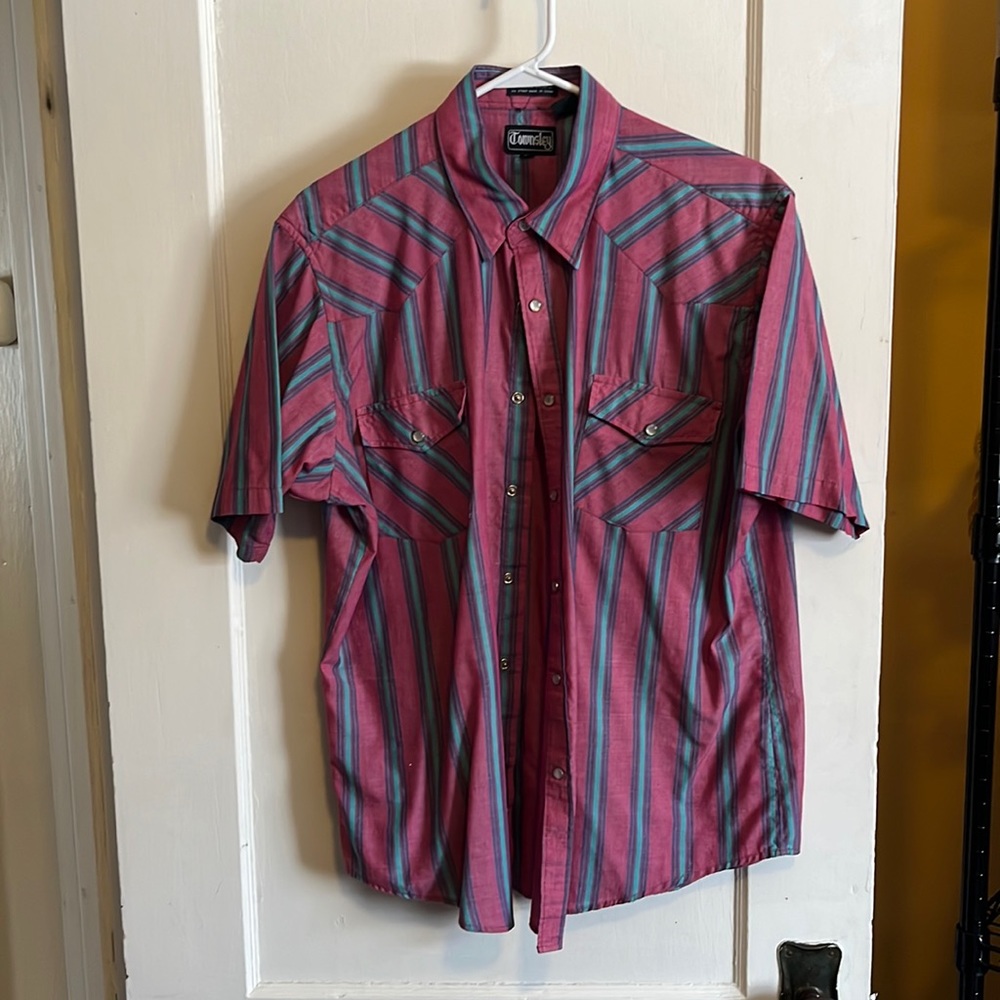 Men’s Vintage Pearl Snap